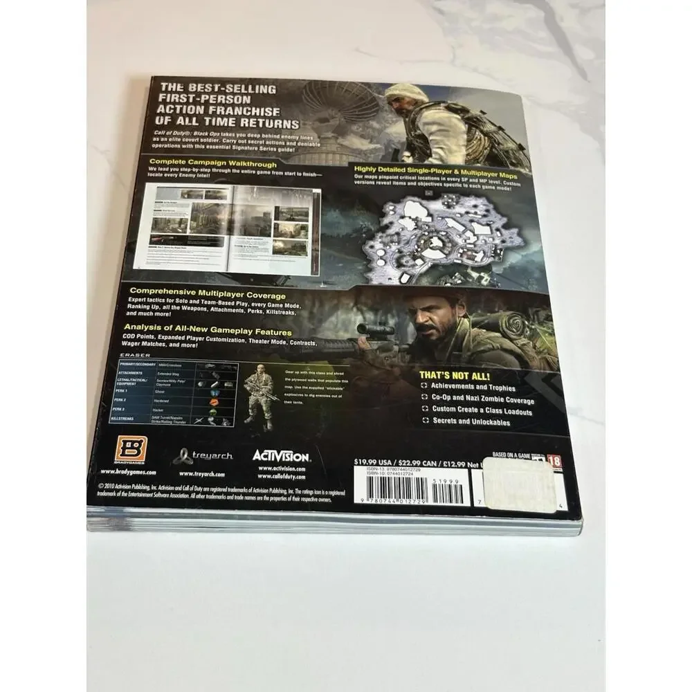 Call of Duty: Black Ops BradyGames Signature Series Guide (2010)‎ – Activision - Picture 3 of 3